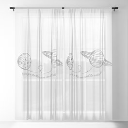 Seven Taylor Love You To The Moon Sheer Curtain