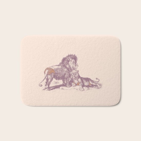 Rrrrauwch! Bath Mat