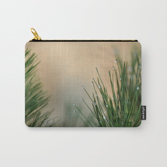 RAINDROPS ON GRASS Carry-All Pouch