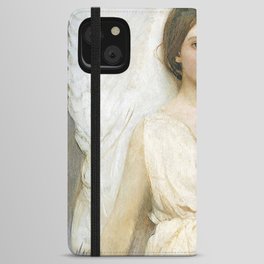 Angel Painting Abbott Handerson Thayer iPhone Wallet Case