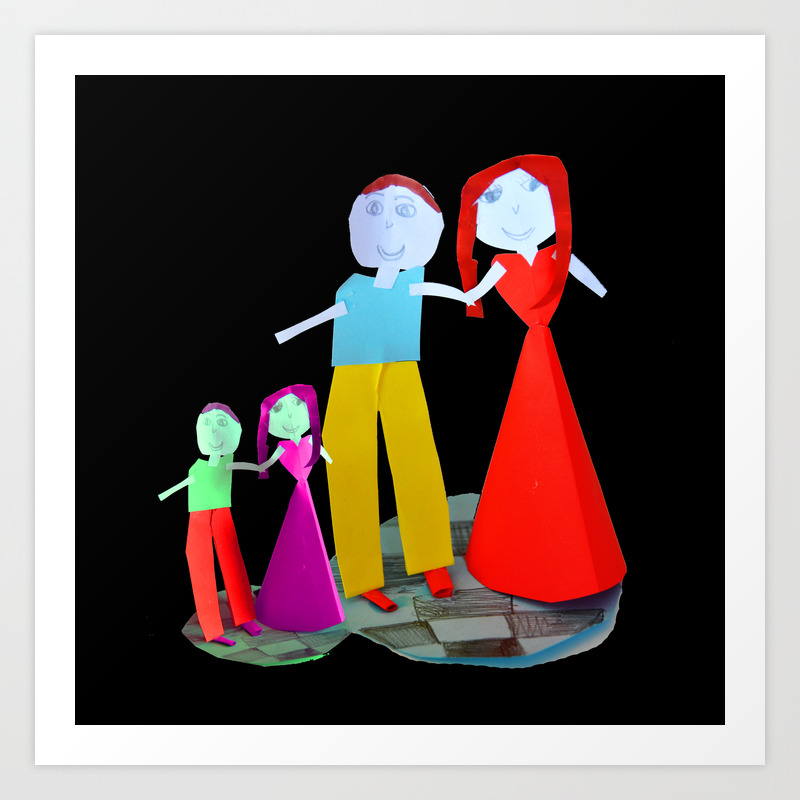 Dance Me To The End Of Love Kids Painting By Elisavet Art Print By Azima Society6