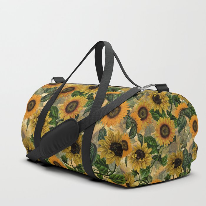 Vintage & Shabby Chic - Sunflowers Flower Garden Duffle Bag