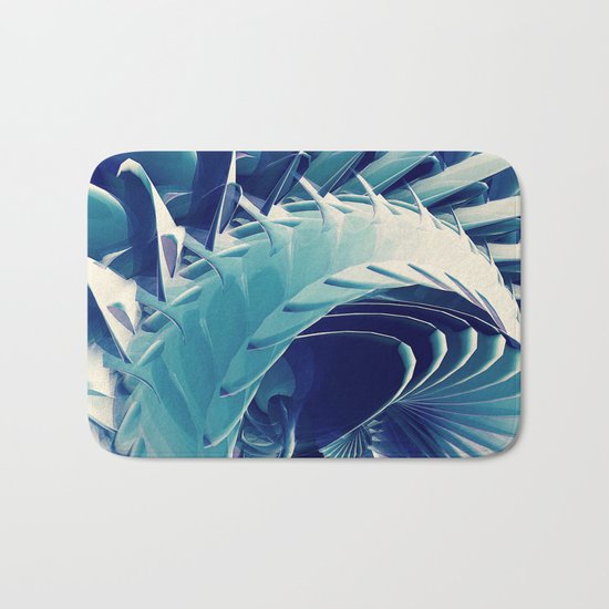 Space Abstract Bath Mat