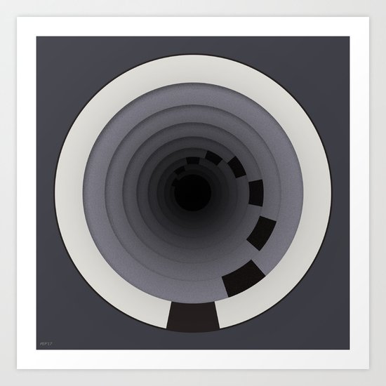 Circles Around Circles Art Print