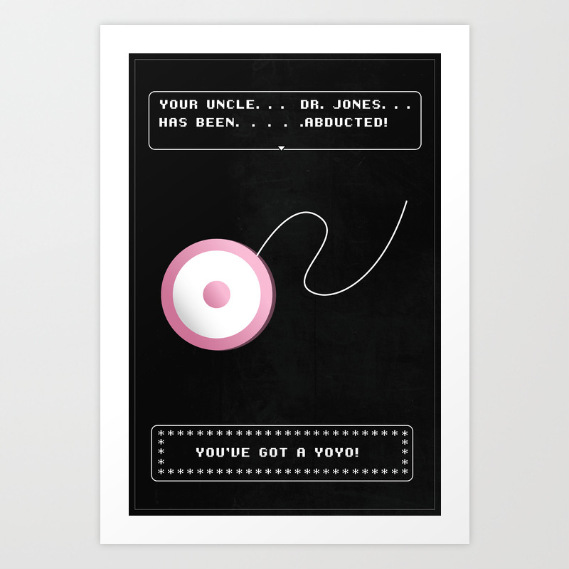 Startropics Save Your Uncle With A Yoyo Art Print By Thepotionshop Society6