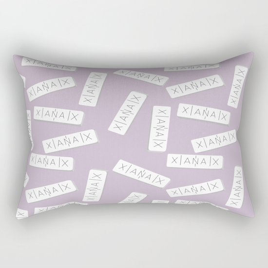 Xanax Rectangular Pillow