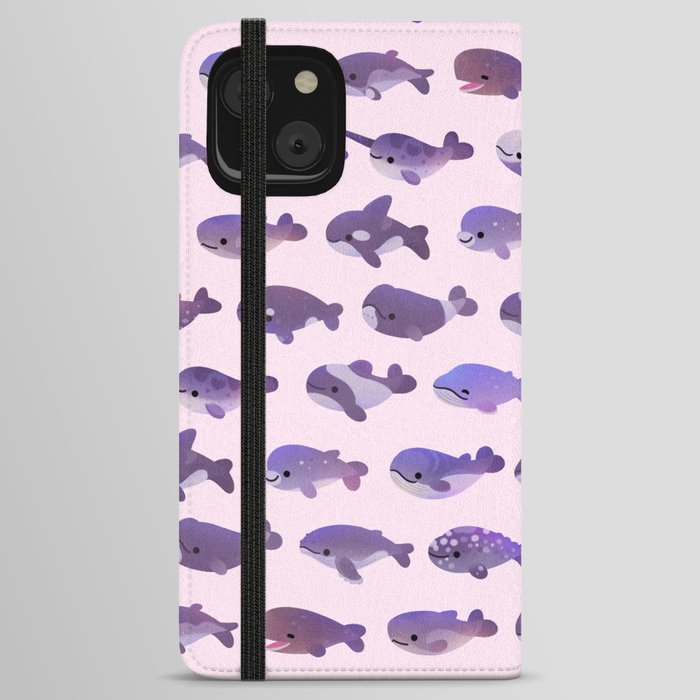 Whale Day - bright iPhone Wallet Case