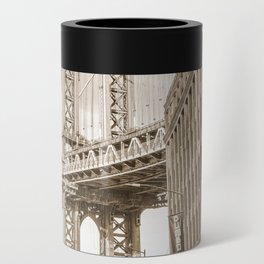 Manhattan Bridge | Sepia Street Photography Can Cooler
