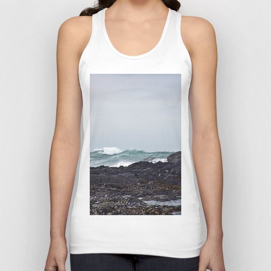 Late Winter Surf Unisex Tank Top