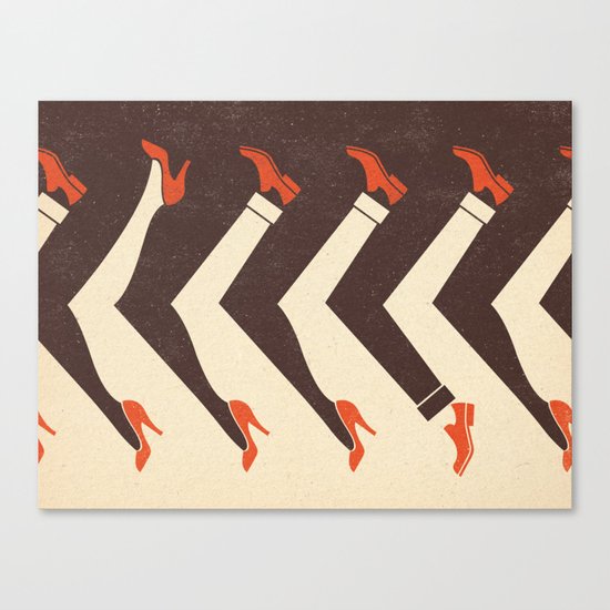 Girls and Boys Canvas Print
