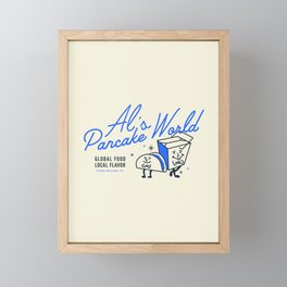 Al's Pancake World Framed Mini Art Print
