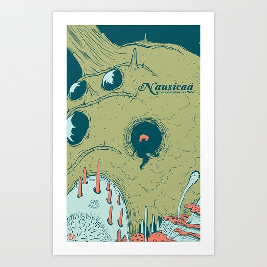 Nausicaä of the Valley of the Wind Art Print