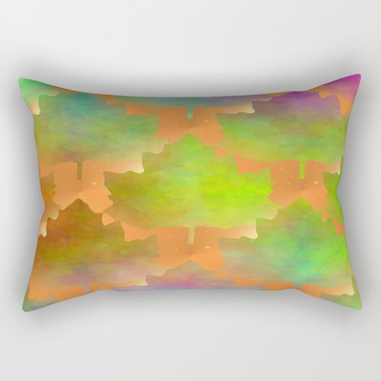Cascading Leaves Rectangular Pillow