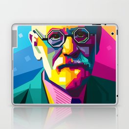 Sigmund Freud Graphic-design Pop Art Portrait Laptop Skin