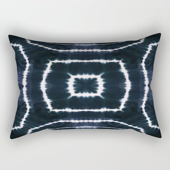 CASTLE OF GLASS - INDIGO Rectangular Pillow