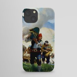 “Pirates With Their Plunder” by NC Wyeth iPhone Case