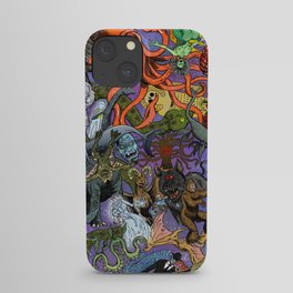 Cryptid Creatures and Mysterious Monsters iPhone Case