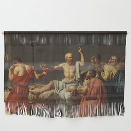 David, The death of Socrates Wall Hanging