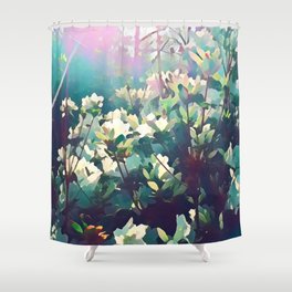 Angelic Glow Shower Curtain