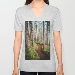PNW Forest | Oregon Photography V Neck T Shirt