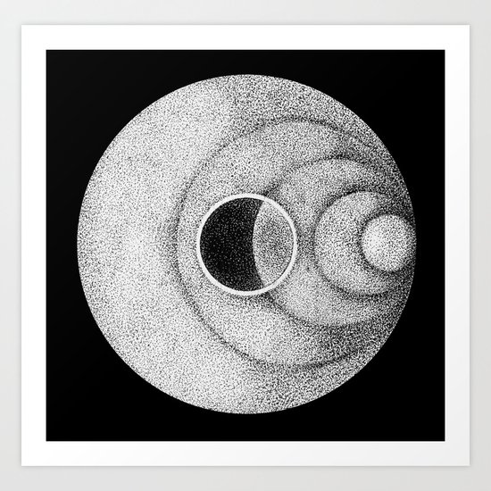 Moon Art Print