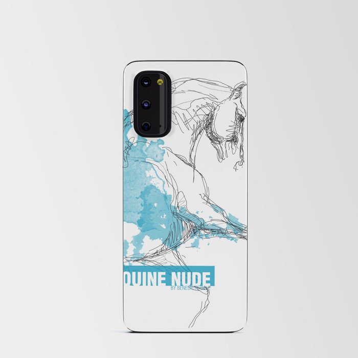 Equine Nude 1 - Horse Drawing Android Card Case
