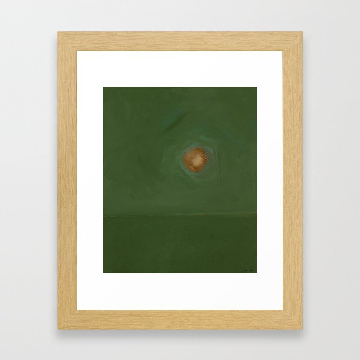 Green Peas Gala Framed Art Print