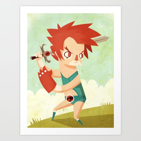 Lion-O Art Print