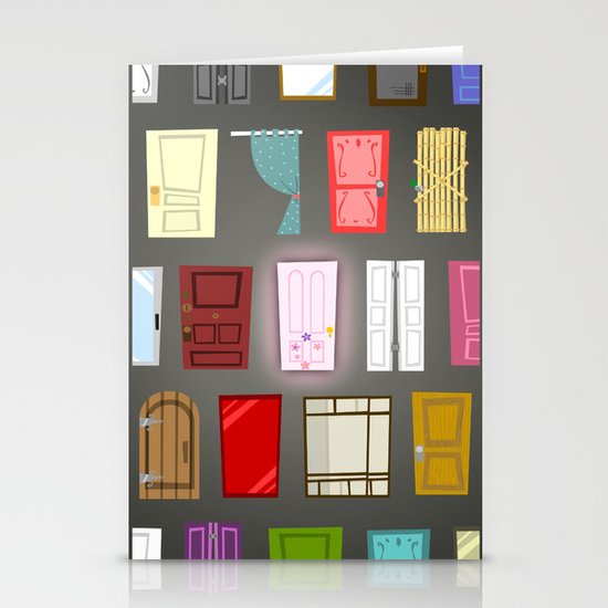 Doors Stationery Cards