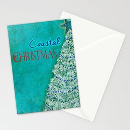 Coastal Christmas Stationery Cards