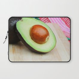 Mexico Photography - An Avocado Laying On The Table Laptop Sleeve