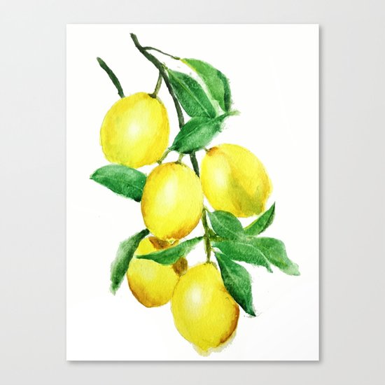 lemon Canvas Print