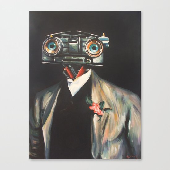 Johnny V, Esq. Canvas Print