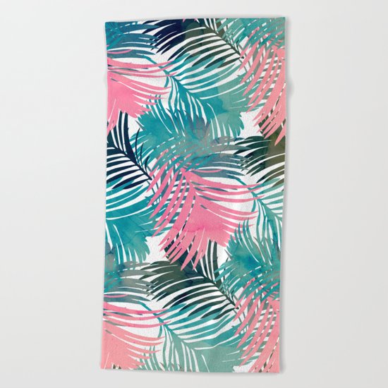 Pattern Jungle Beach Towel