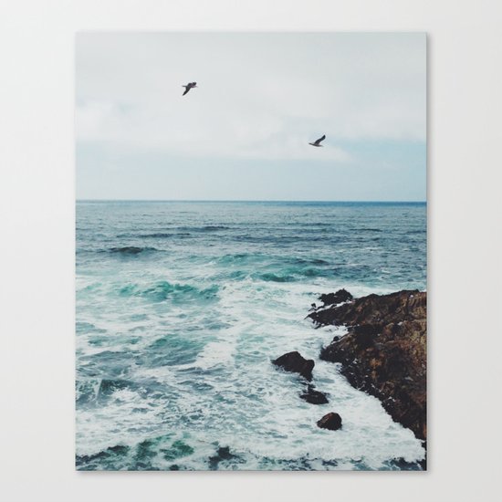 Sea Blue Canvas Print