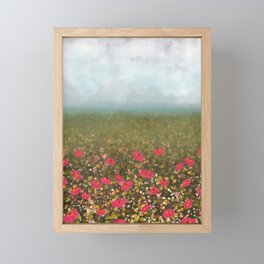Wildflower Meadow Framed Mini Art Print