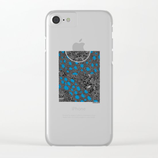 - cosmos_04 - Clear iPhone Case
