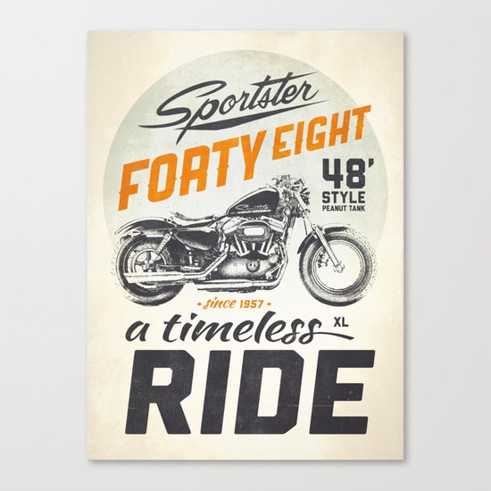 Forty Eight Canvas Print