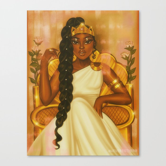 Queenin' Canvas Print