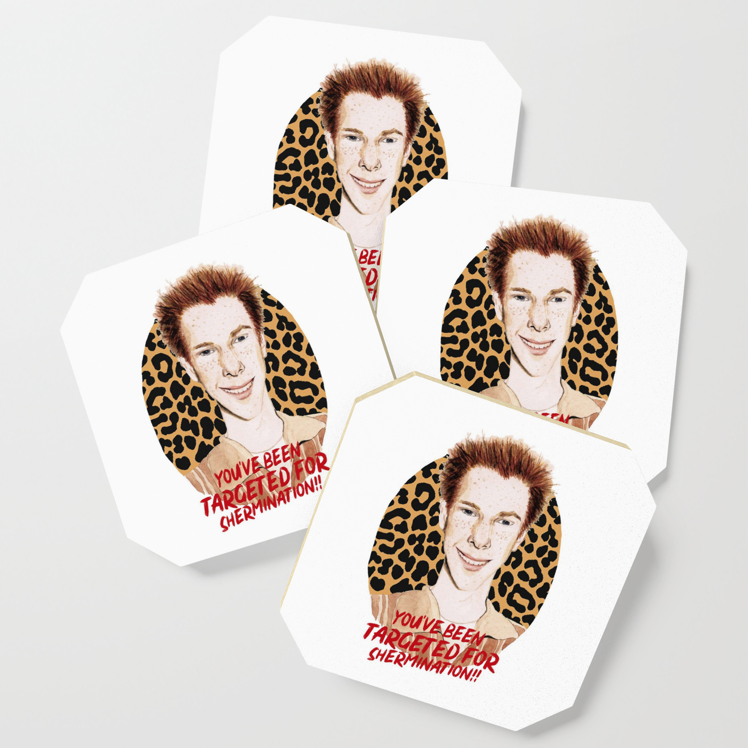 The Sherminator Coaster By Quotemejuliana Society6