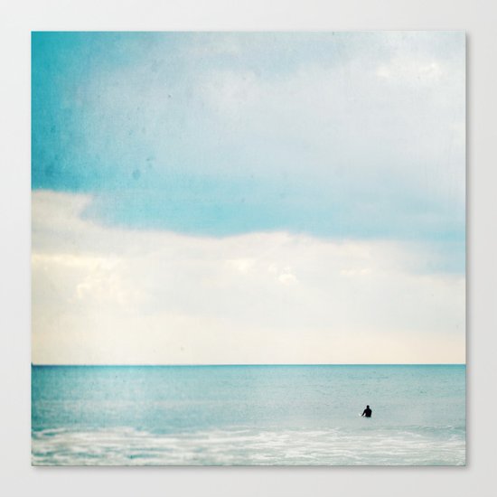 The surf, revisited Canvas Print