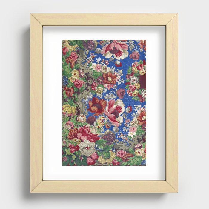 Industrial Art Floral Print by Sir Matthew Digby Wyatt  Recessed Framed Print