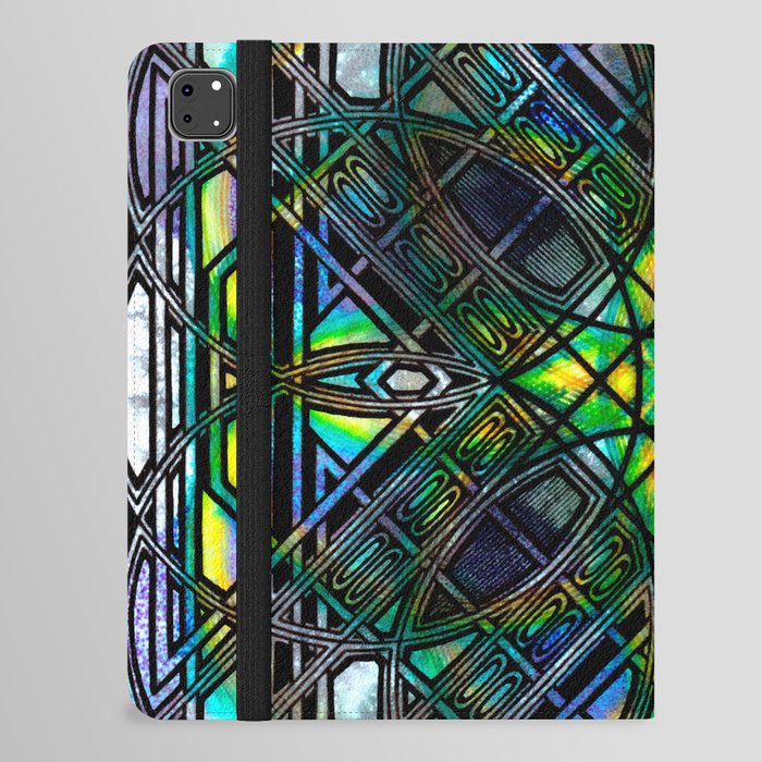 Stained glass iPad Folio Case