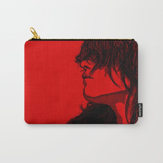 Smoking (Black on Red Variant) Carry-All Pouch