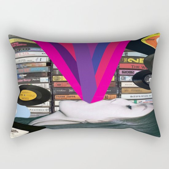 Her Greatest Hits Rectangular Pillow