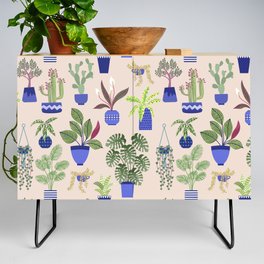 Houseplants Succulents and Cacti Credenza