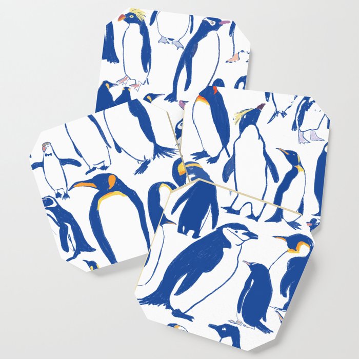 the waddle, in blue Coaster