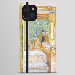 Edouard Vuillard Sunlit Interior 1920 iPhone Wallet Case