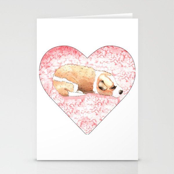 Puppy love Stationery Cards