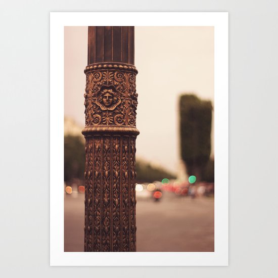 Paris details Art Print
